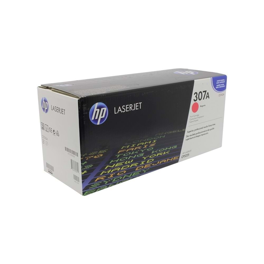 HP CE743A (307A) CP5225 KIRMIZI TONER ORJİNAL 7.300 SAYFA