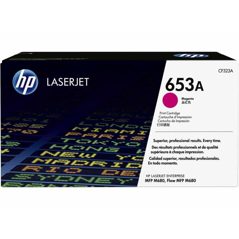 HP CF323A (653A) M680 KIRMIZI TONER ORJİNAL 16.000 SAYFA