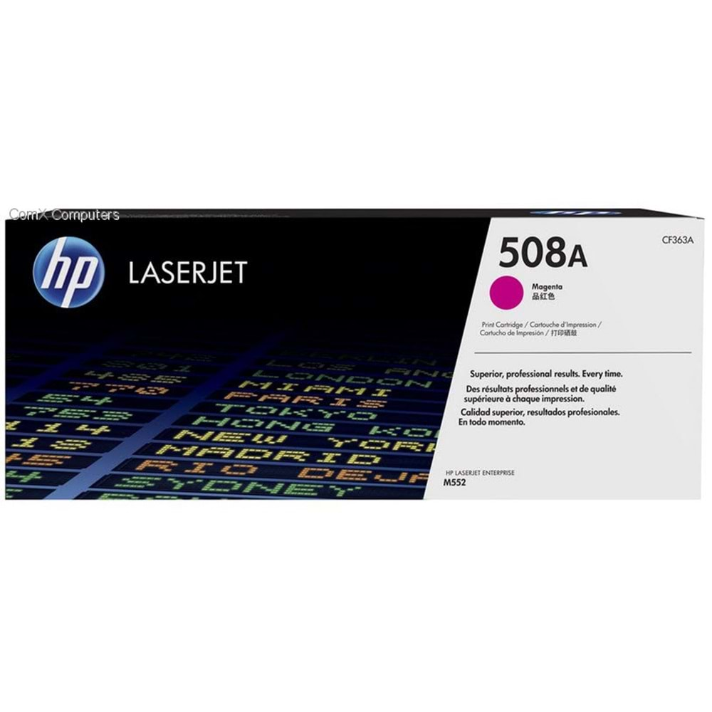 HP CF363A (508A) M552/553/577 KIRMIZI TONER ORJİNAL 5.000 SAYFA