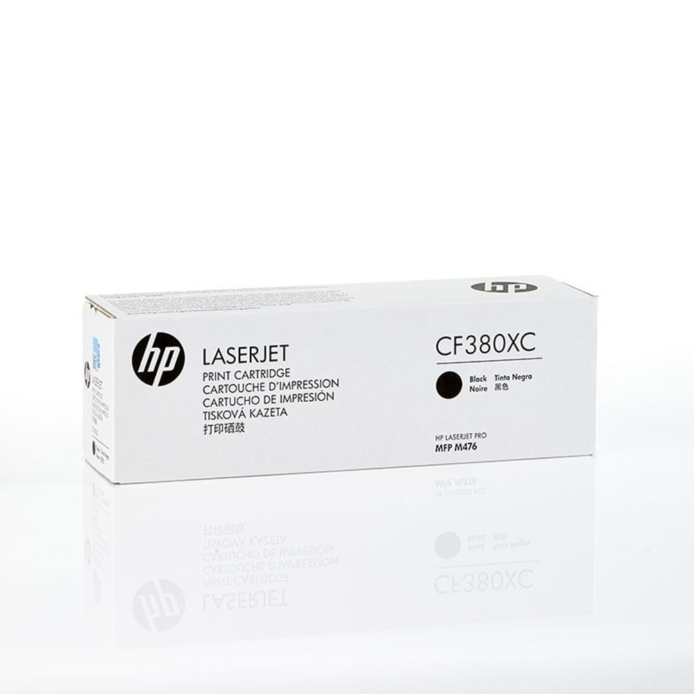 HP CF380XC (312X) M476 SİYAH TONER ORJİNAL 4.400 SAYFA