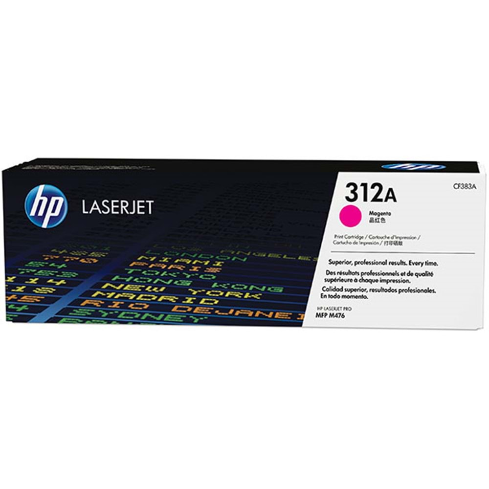 HP CF383A (312A) PRO M476 KIRMIZI TONER ORJİNAL 2.700 SAYFA