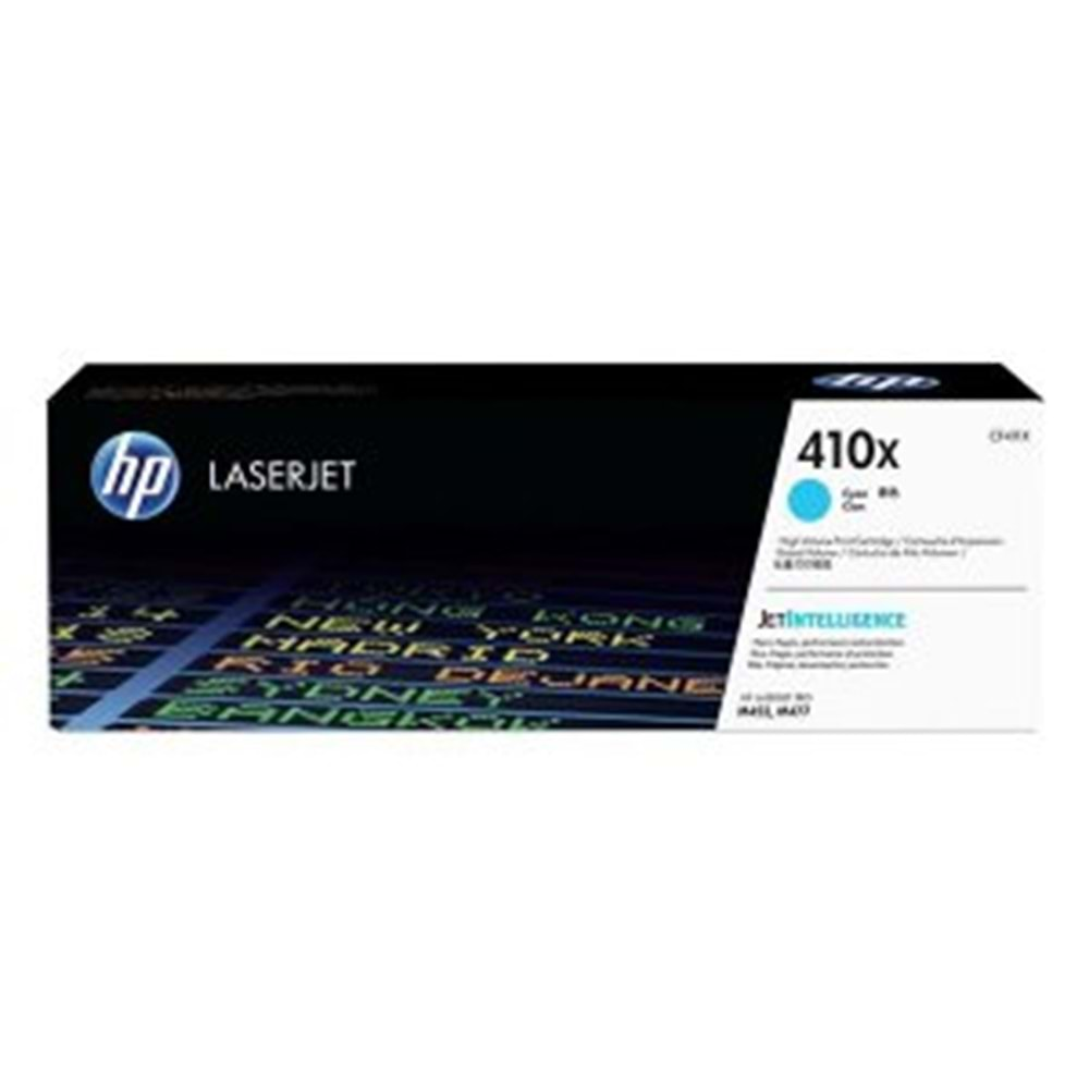 HP CF411X (410X) M452/477 MAVİ TONER ORJİNAL 5.000 SAYFA