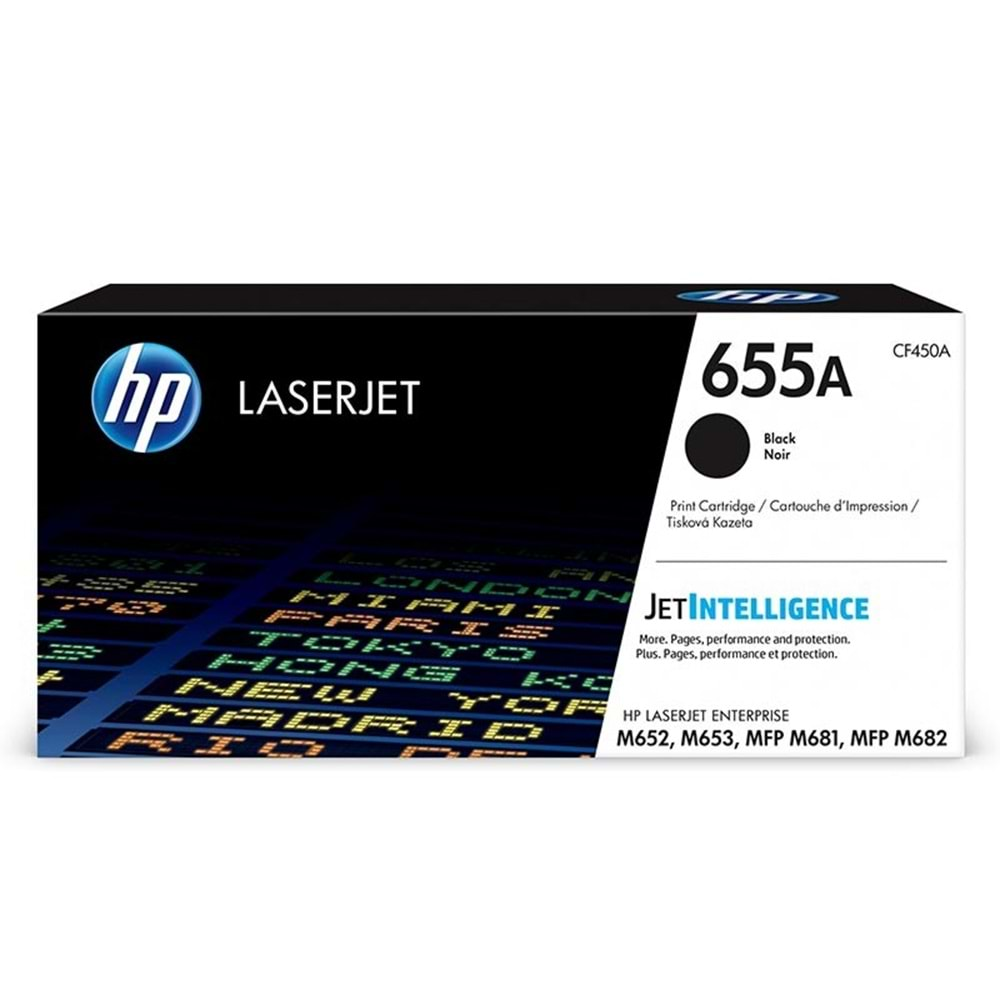 HP CF450A (655A) M652/M653/M681/M682 SİYAH ORJİNAL TONER 12.500 SAYFA