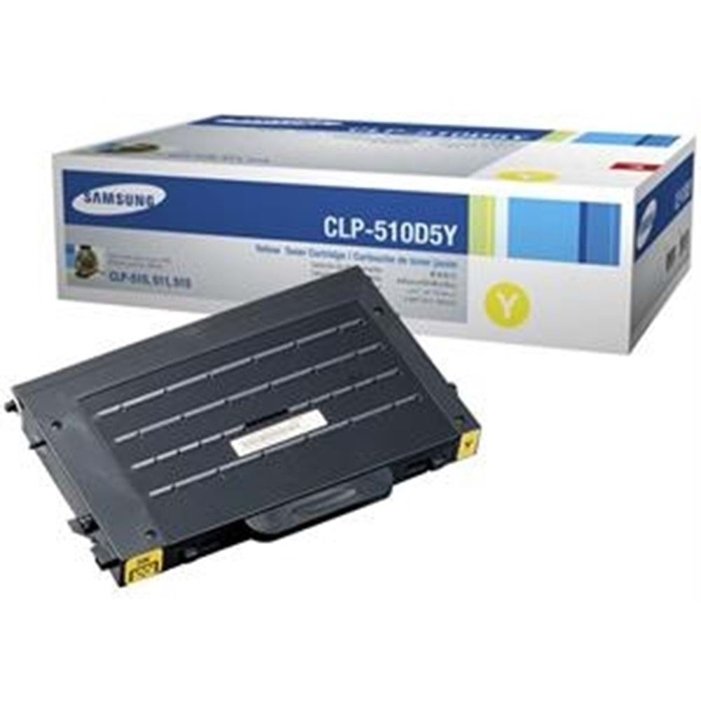 SAMSUNG CLP-510DY-5K SARI TONER ORJİNAL 5.000 SAYFA