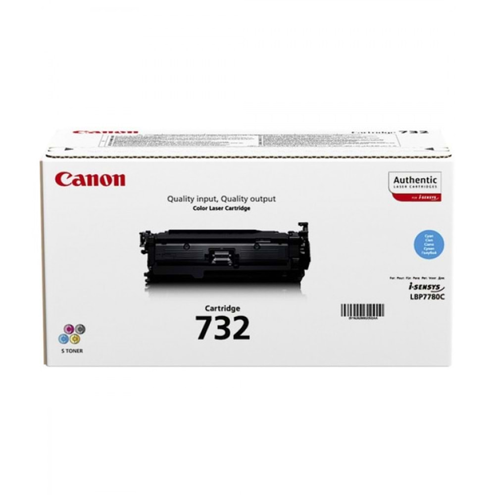 CANON CRG-732C LBP7780Cx MAVİ TONER ORJİNAL 6.400 SAYFA