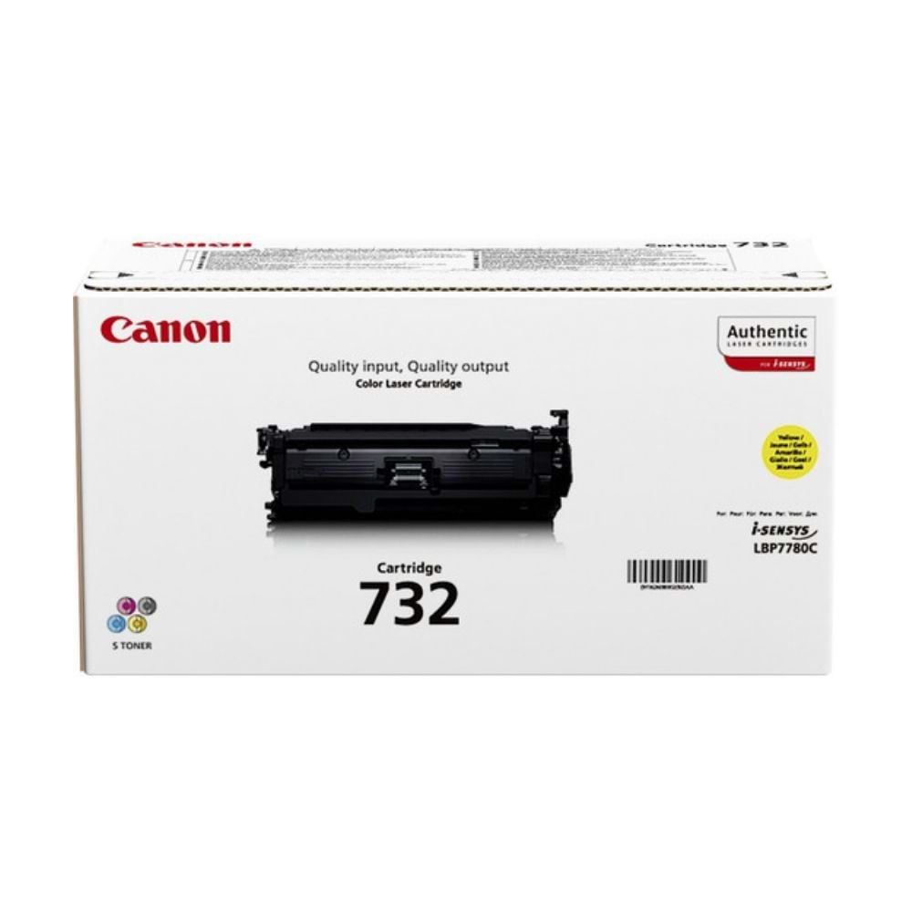 CANON CRG-732Y LBP7780Cx SARI TONER ORJİNAL 6.400 SAYFA