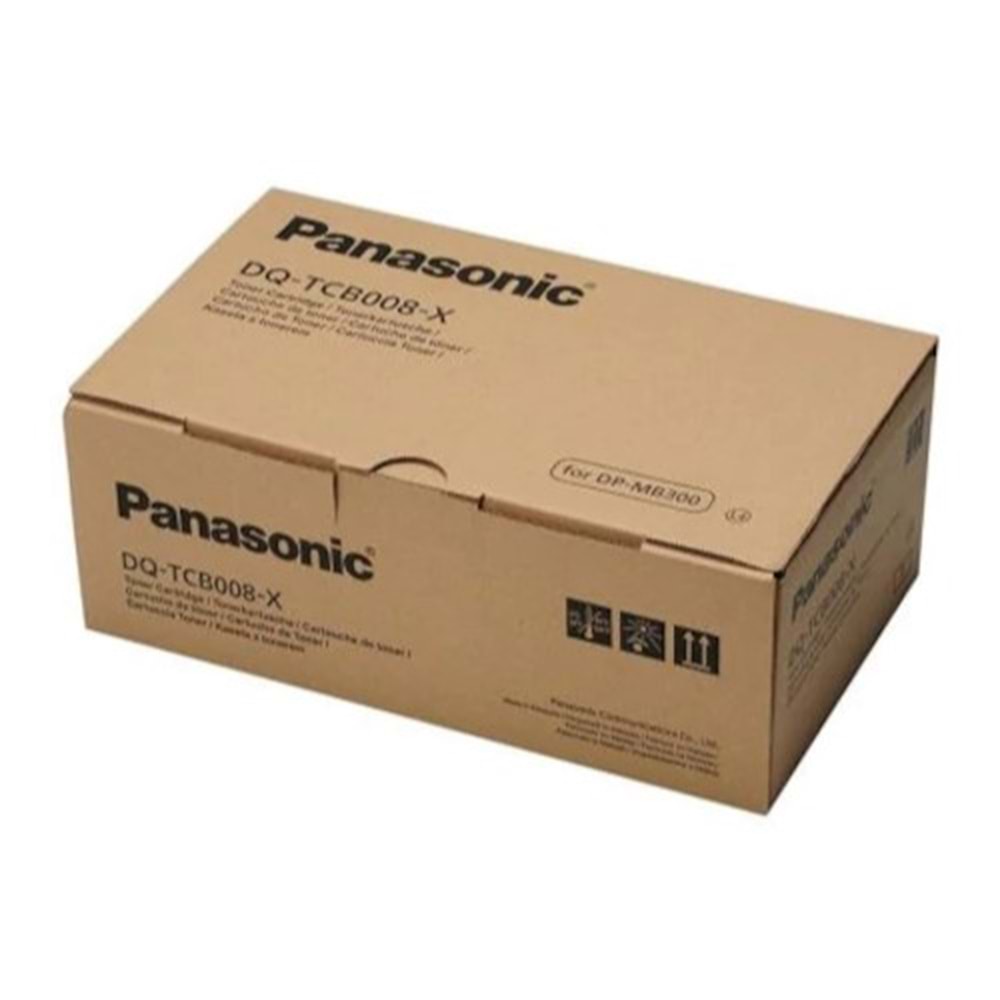 PANASONIC DQ-TCB008X DP-MB300 SİYAH TONER ORJİNAL 8.000 SAYFA