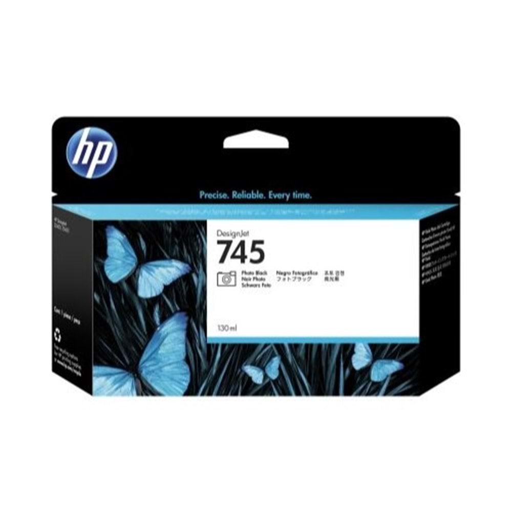 HP F9J98A (745) Z2600/5600 PHOTO BLACK KARTUŞ ORJİNAL 130 ML.