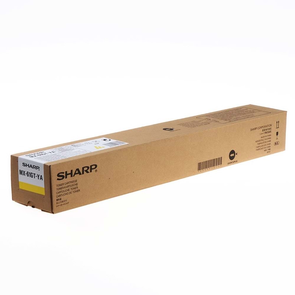 SHARP MX-61GTYA MX-3050/3550/3070/3570 SARI TONER ORJİNAL 24.000 SAYFA