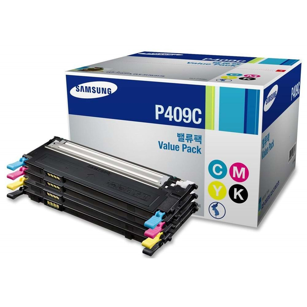 SAMSUNG P409C CLP-315 VALUE PACK TONER ORJİNAL 4LÜ PAKET SU396A