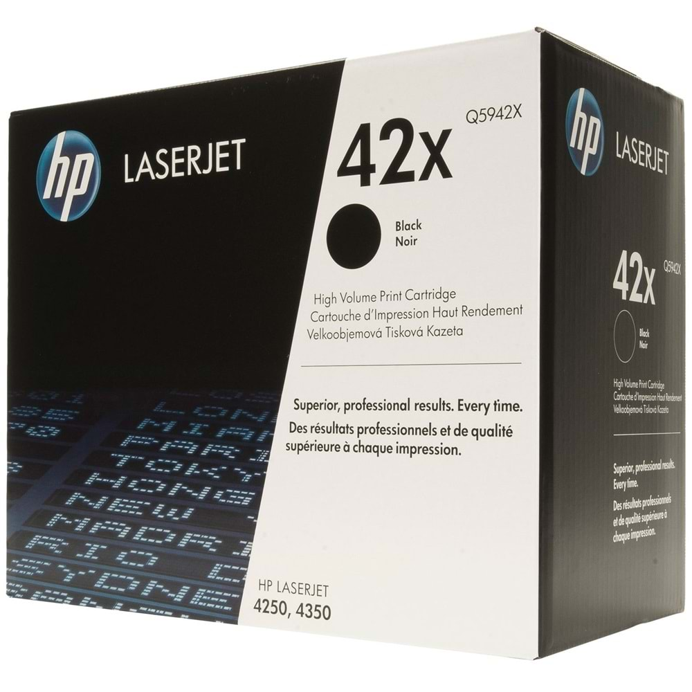 HP Q5942X 4250/4350 SİYAH TONER ORJİNAL 20.000 SAYFA