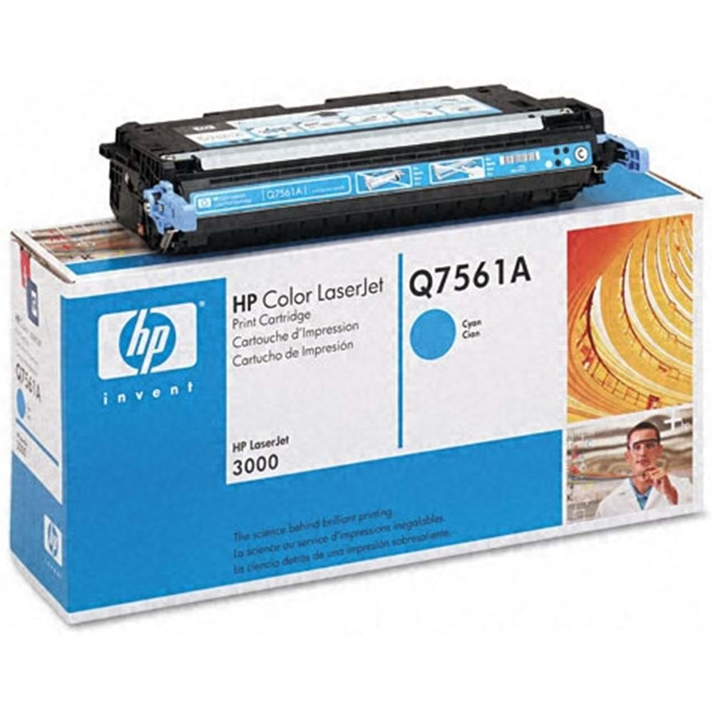 HP Q7561A (314A) 2700/3000 MAVİ TONER ORJİNAL 4.000 SAYFA