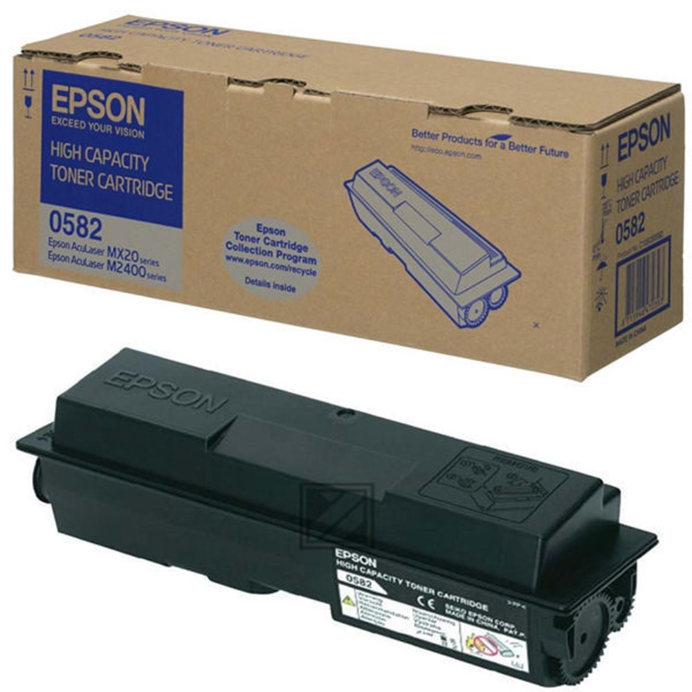 EPSON C13S050582 MX-20/M2400/2300 SİYAH TONER ORJİNAL 8.000 SAYFA