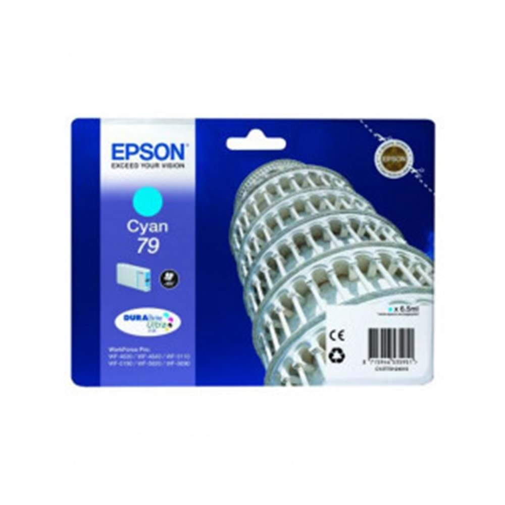 EPSON T79124010 (79) WP5110/5190/5620/5690 MAVİ KARTUŞ ORJİNAL