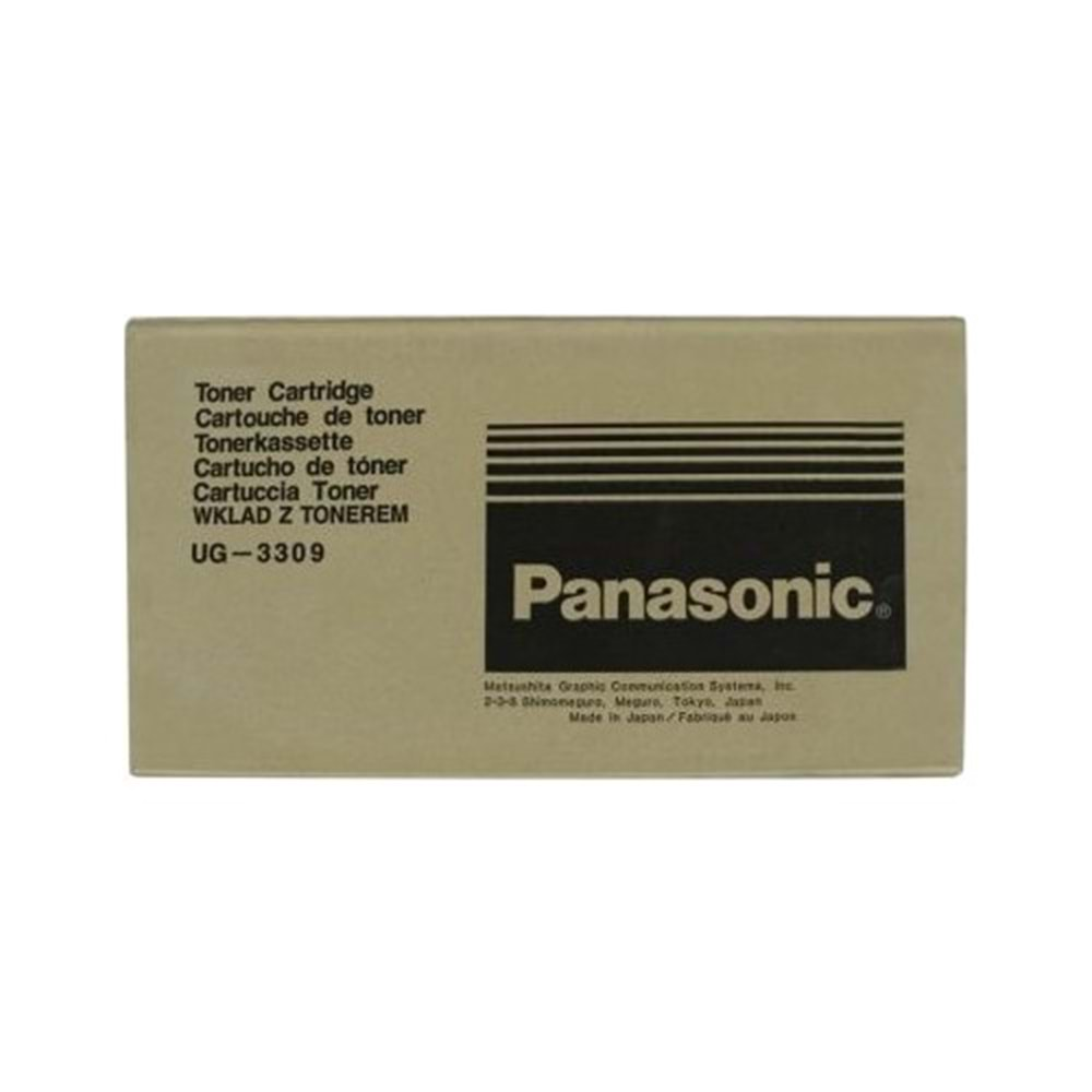 PANASONIC UG-3309 UF-744/788 SİYAH TONER ORJİNAL 10.000 SAYFA