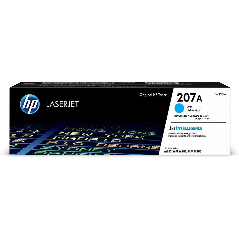 HP W2211A (207A) M255/282/283 MAVİ TONER ORJİNAL 1.250 SAYFA