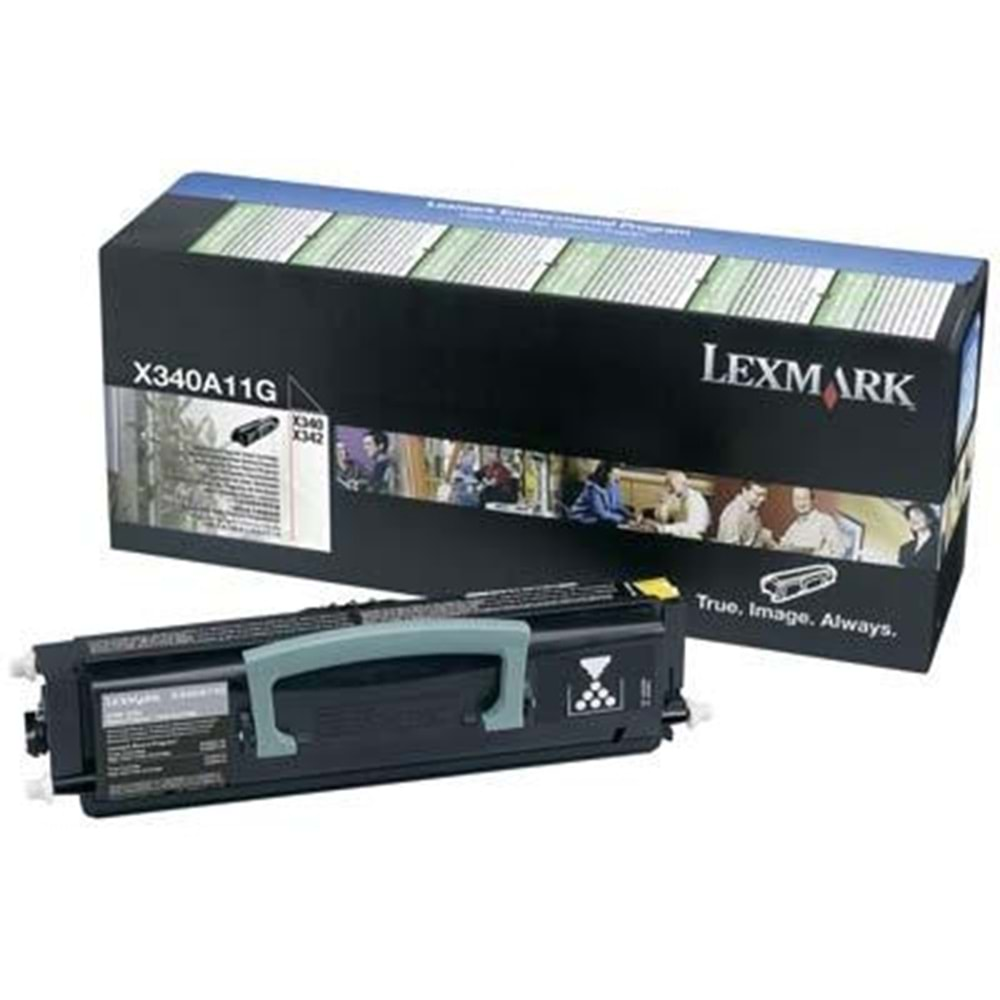 LEXMARK X340A11G X340/X342n SİYAH TONER ORJİNAL 2500 SAYFA