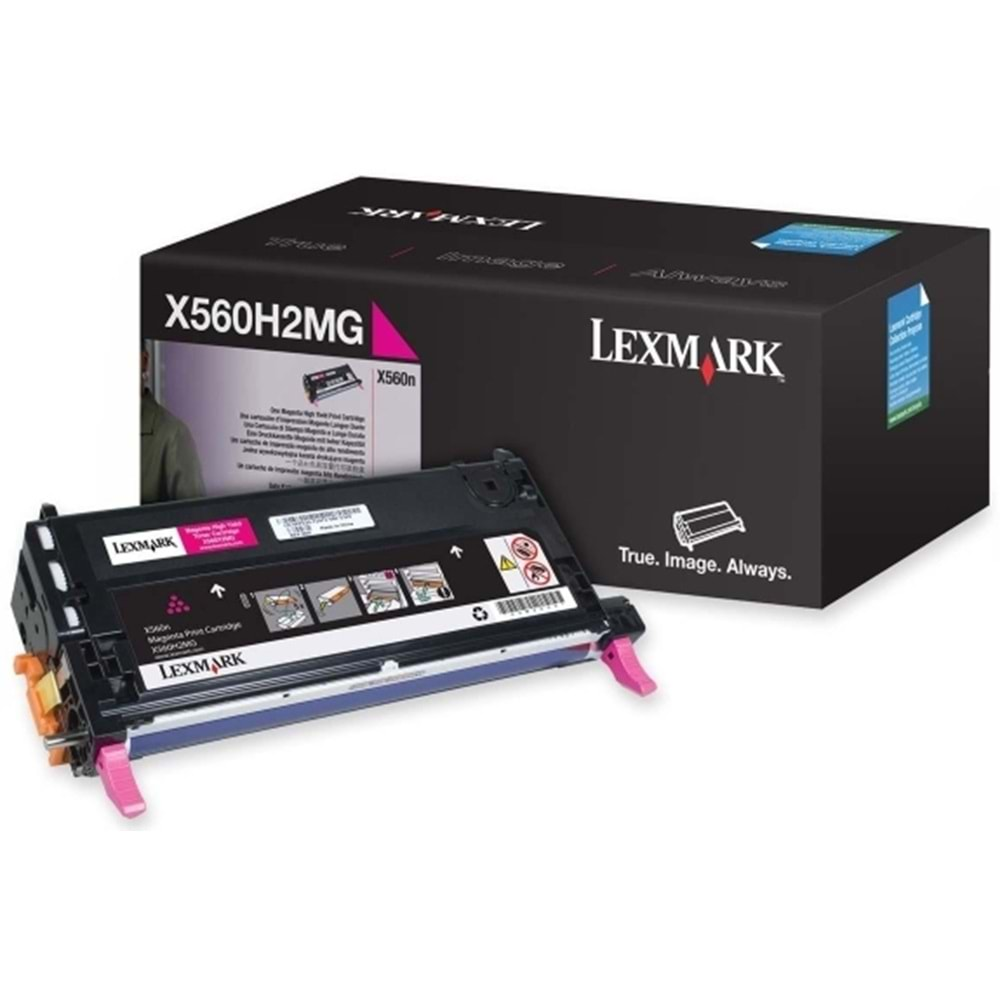 LEXMARK X560H2MG X560n/dn KIRMIZI TONER ORJİNAL 10.000 SAYFA