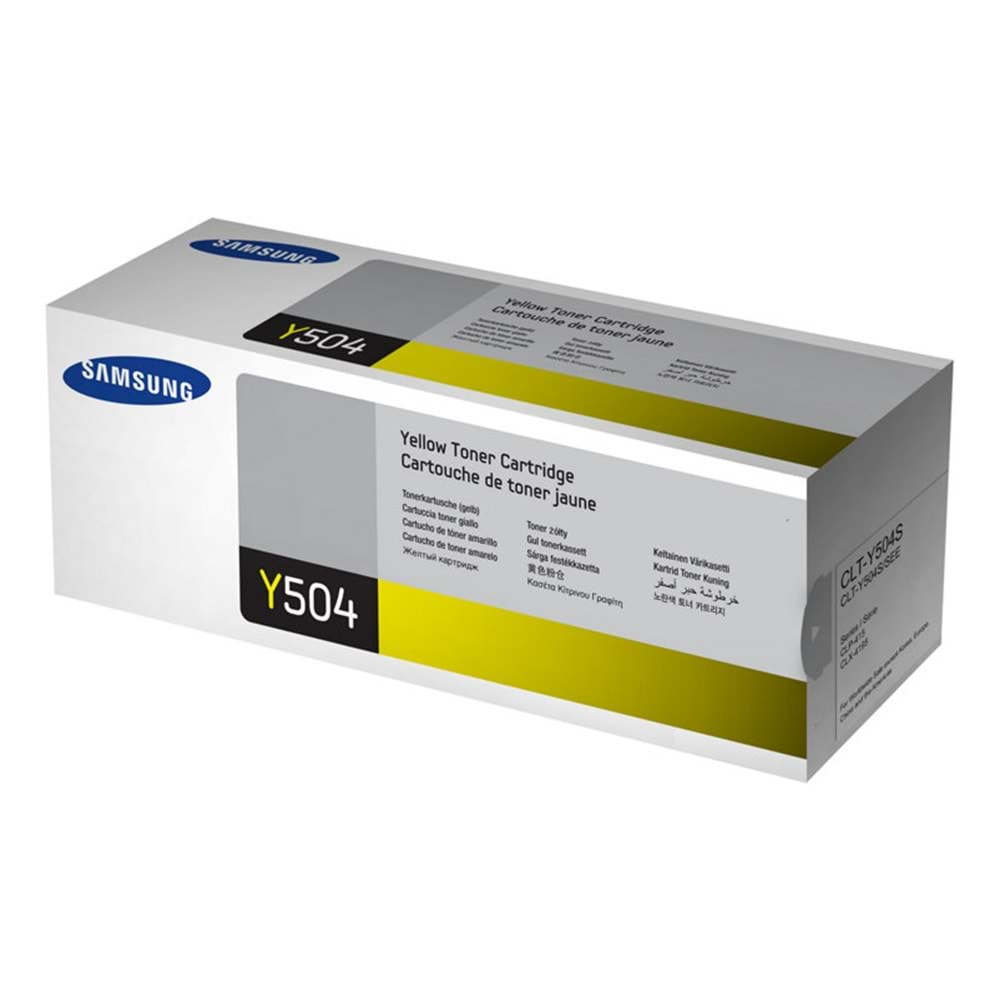 SAMSUNG Y504S CLP-415/CLX-4195 SARI TONER ORJİNAL 1.800 SAYFA SU502A