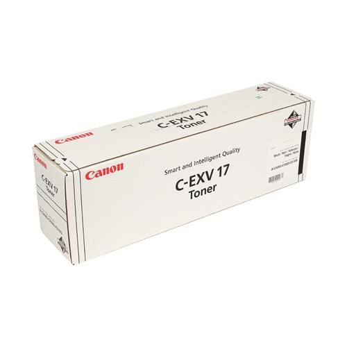 CANON C-EXV-17BK IR-C4080/4580/5180/5185 SİYAH TONER ORJİNAL 26.000 SAYFA 0262B002 GPR-21K