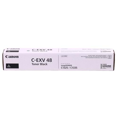 CANON EXV-48K IR-C1300/1325/1335 SİYAH TONER ORJİNAL 16.500 SAYFA 9106B002AA