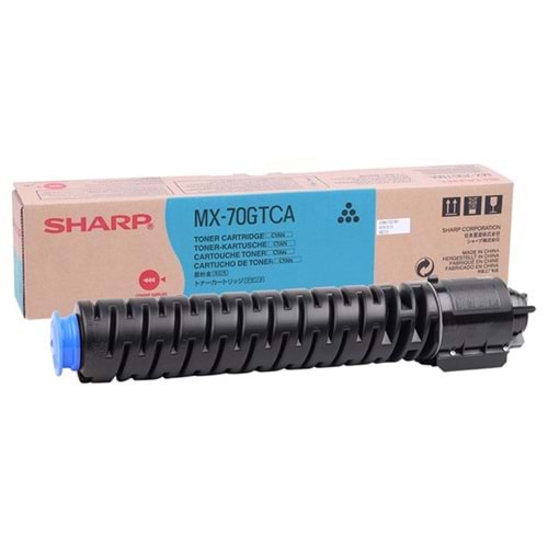 SHARP MX-70GTCA MX-5500N/7001N/6200N/7000N MAVİ TONER ORJİNAL 32K