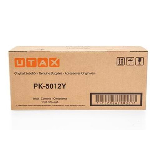 UTAX PK-5012Y P-C3560DN/MFP P-C3565i SARI TONER ORJİNAL 10.000 SAYFA 1T02NSAUT0