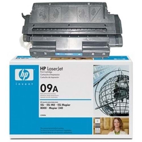 HP C3909A (09A) 5si/8000 SİYAH TONER ORJİNAL 15.000 SAYFA