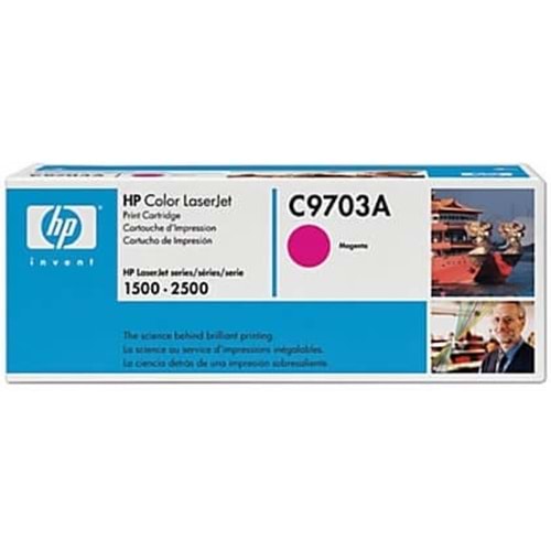 HP C9703A (121A) 1500/2500 KIRMIZI TONER ORJİNAL 4.000 SAYFA