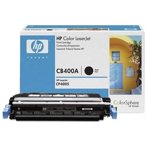 HP CB400A 642A CP4005 SİYAH TONER ORJİNAL 7.500 SAYFA