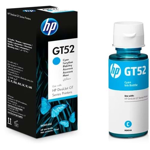 HP M0H54AE GT52 GT5810/5820 MAVİ MÜREKKEP ORJİNAL 8.000 SAYFA
