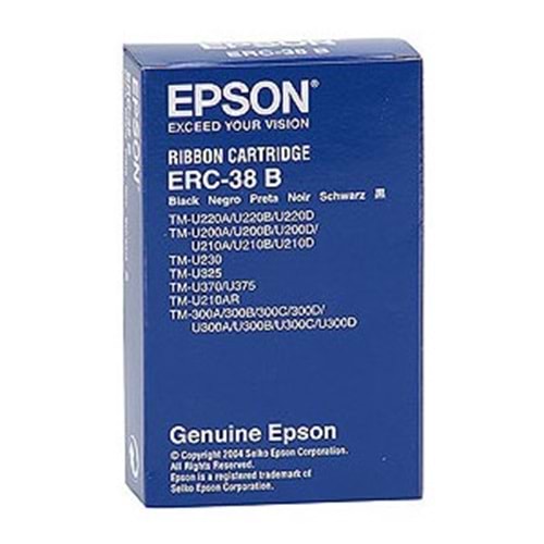 EPSON C43S015374 ERC-38B TM-U200D/210D/220/370/188 ŞERİT ORJİNAL