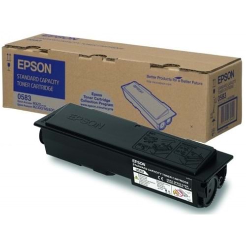 EPSON C13S050583 MX-20/M2400/2300 SİYAH TONER ORJİNAL 3.000 SAYFA
