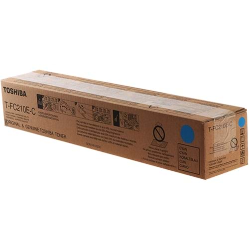 TOSHIBA T-FC210EC 2010AC/2510AC/ 6AJ00000159 MAVİ TONER ORJİNAL