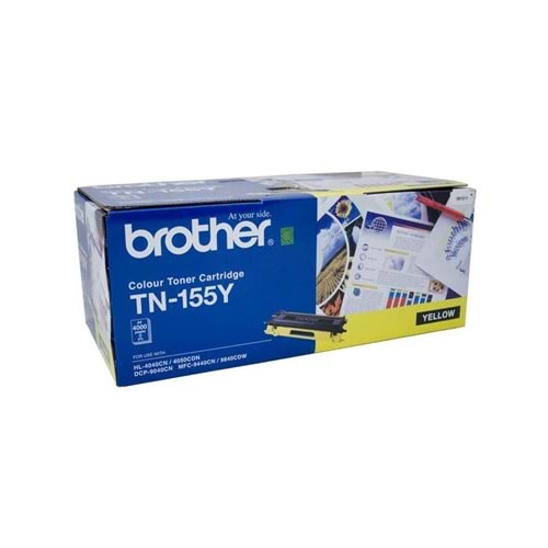 BROTHER TN-155Y HL-4040/4050/4070/DCP-9040 SARI TONER ORJİNAL 4.000 SAYFA