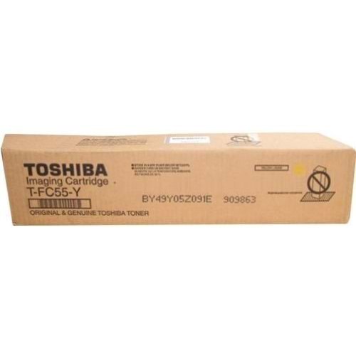 TOSHIBA T-FC55D-Y E-STUDIO 5520C/6520C/6530C SARI TONER ORJİNAL 26.500 SAYFA